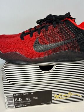 Nike Kobe 11 Elite Low Achilles Heel Men’s Size 8.5 With Box 822675 670